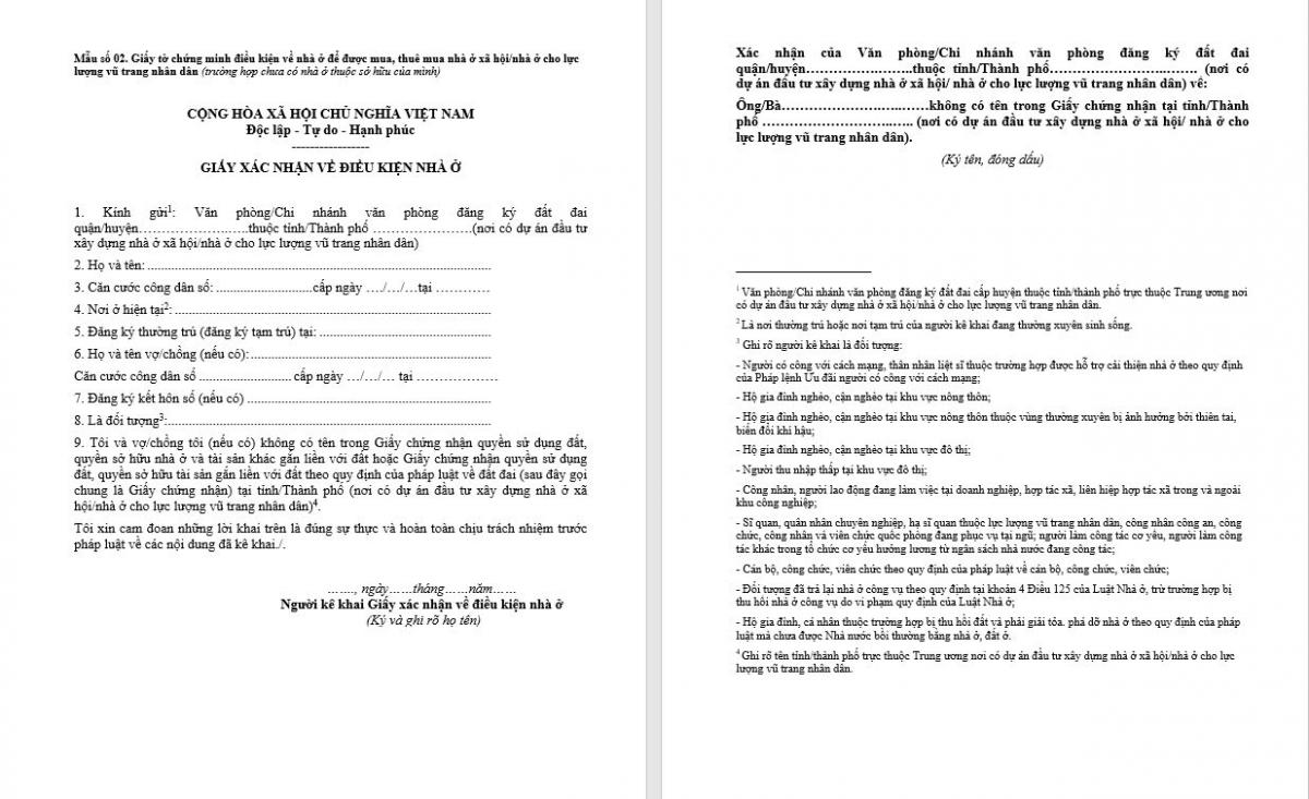 7 Loại Giấy Tờ Cần Thiết Để Đăng Ký Mua Nhà Ở Xã Hội K Home New City