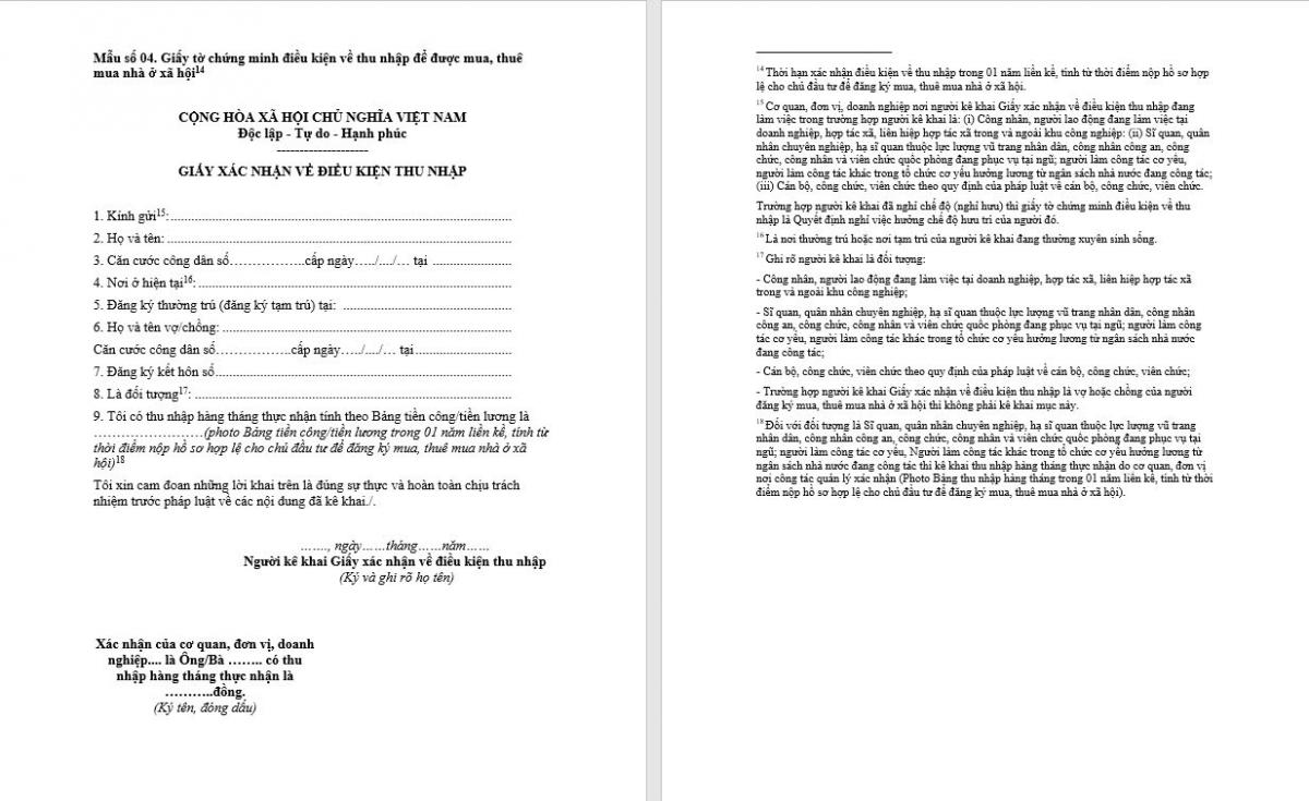 7 Loại Giấy Tờ Cần Thiết Để Đăng Ký Mua Nhà Ở Xã Hội K Home New City