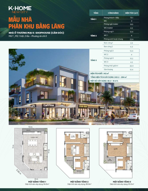 mặt bằng phân khu bằng lăng