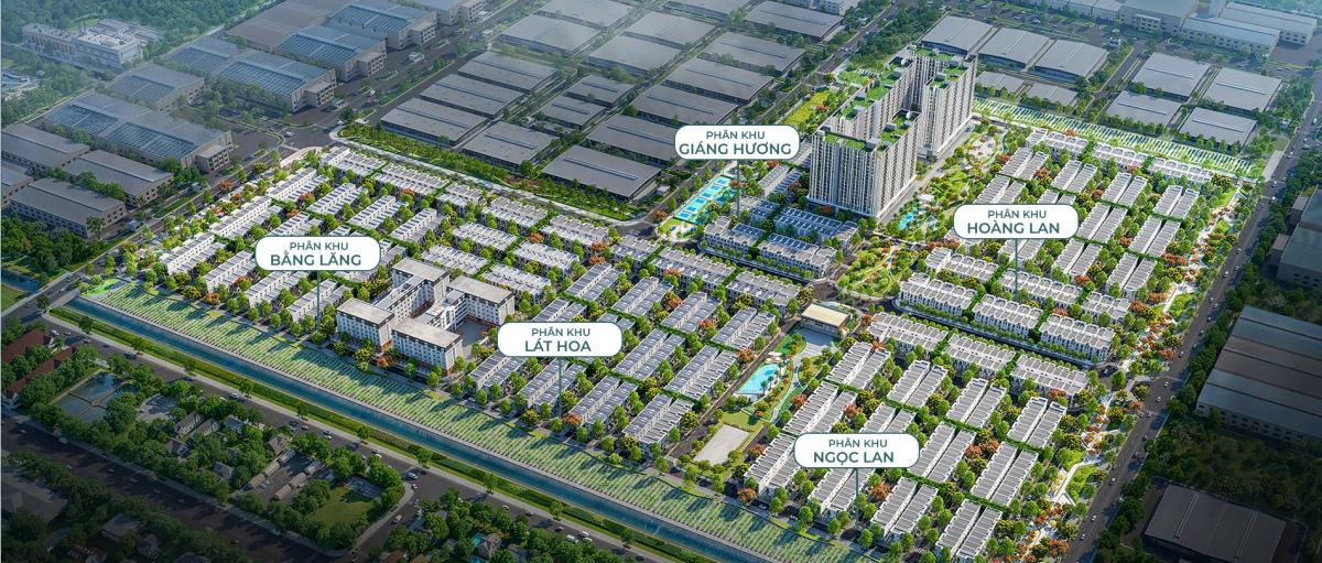 mat bang 5 phan khu K-Home New City